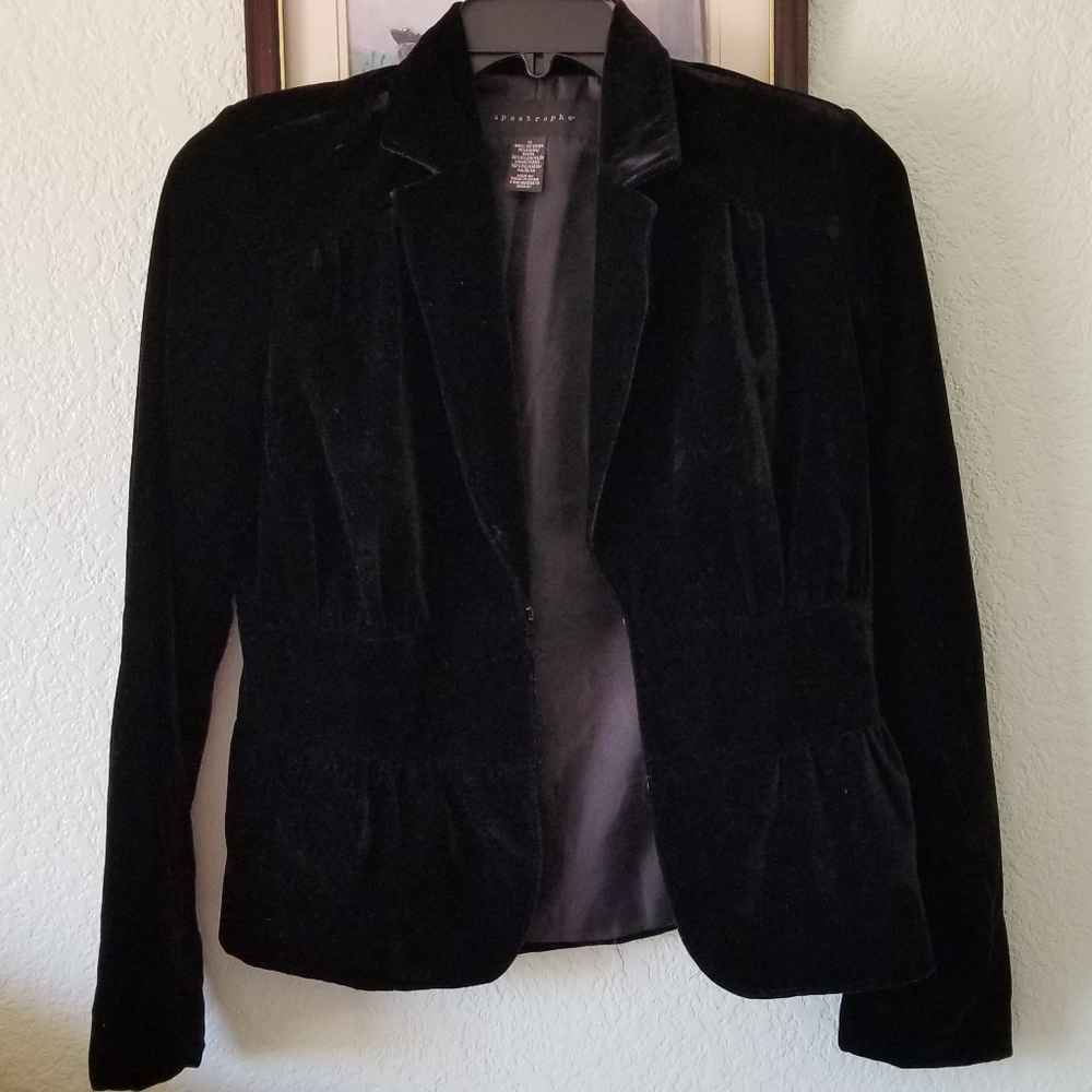 Apostrophe Suede Jacket